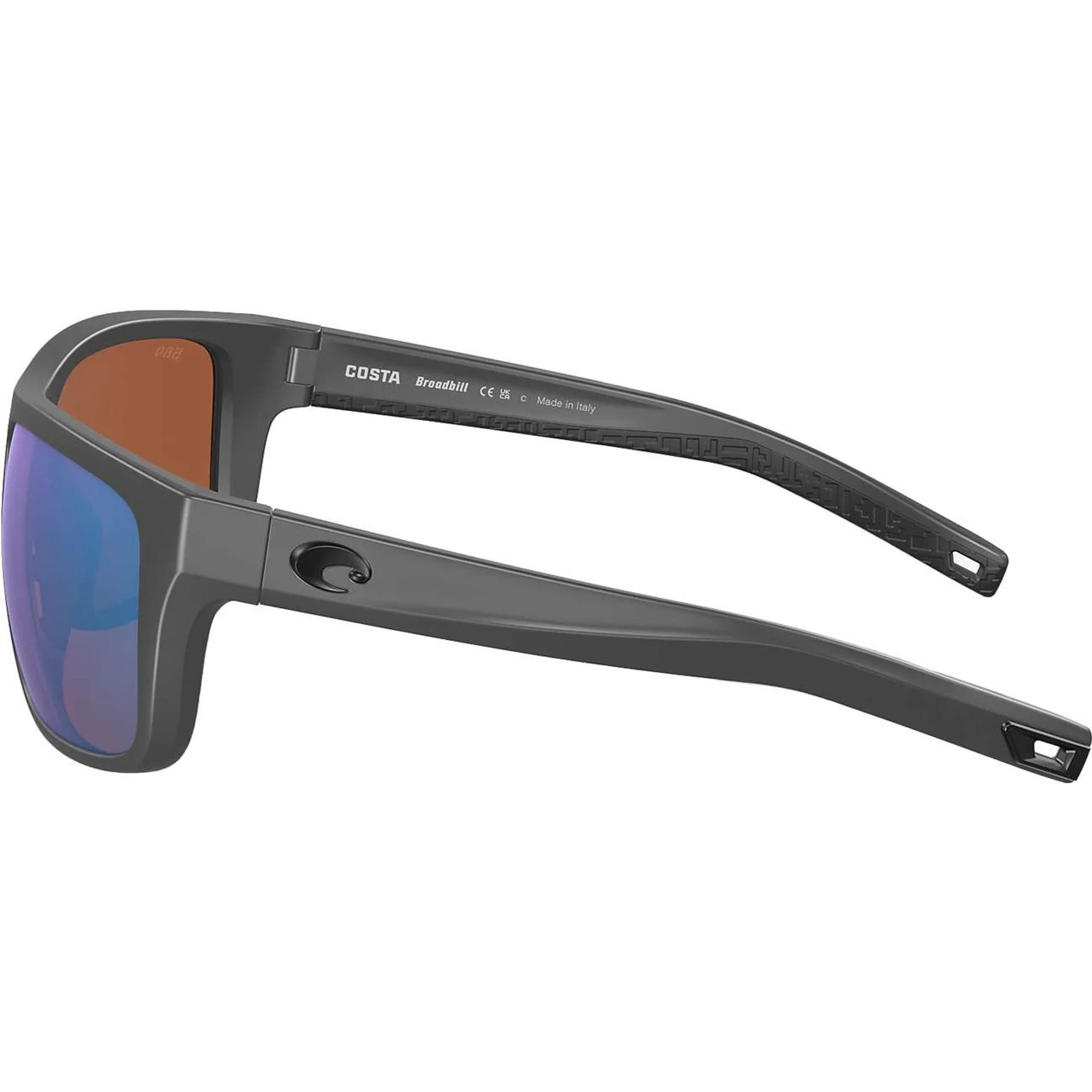 Costa Broadbill Matte Gray with Green Polarized Lenses 06S9021-3661 - Image 3