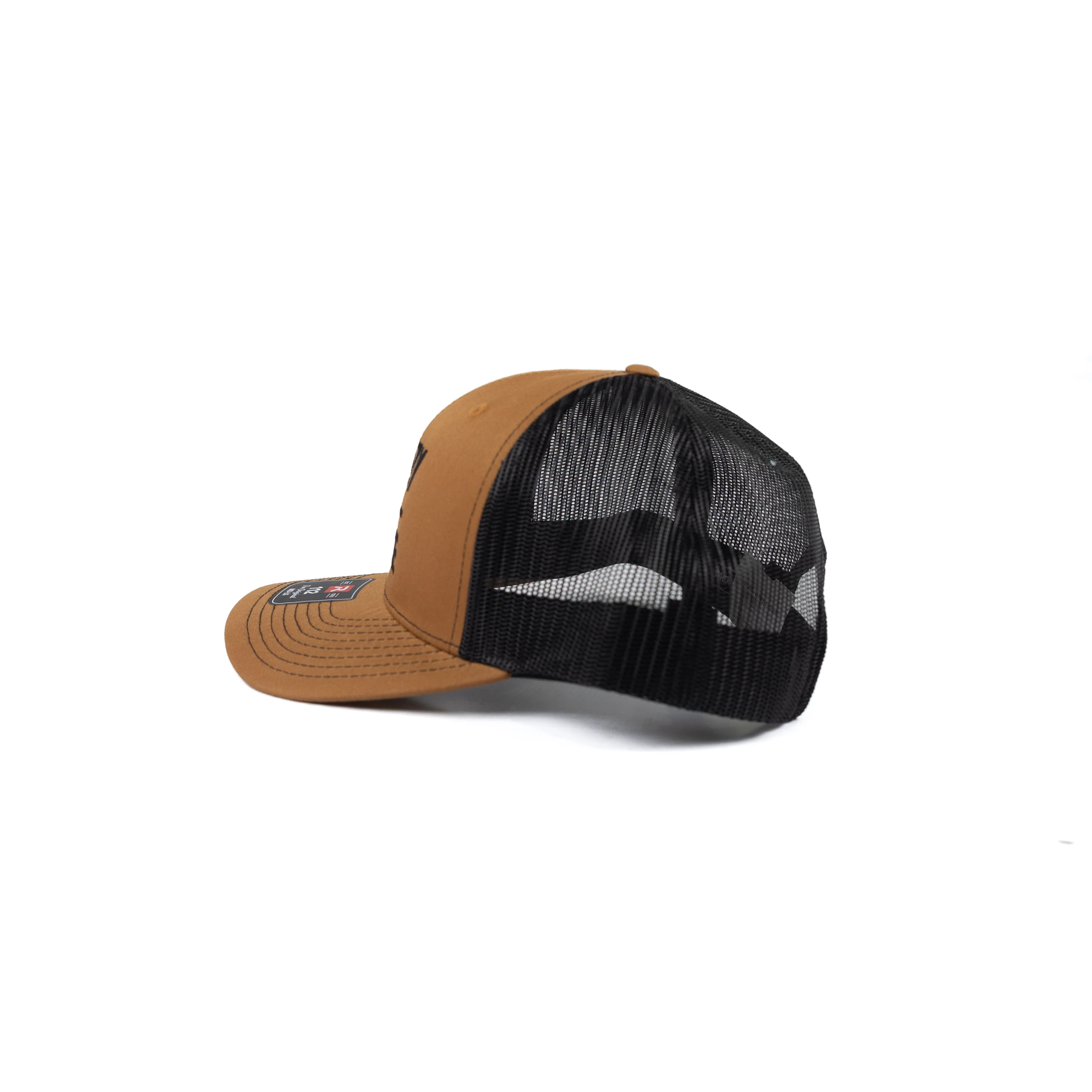 Crazy House Caramel and Black Cap with Stitching - Image 2