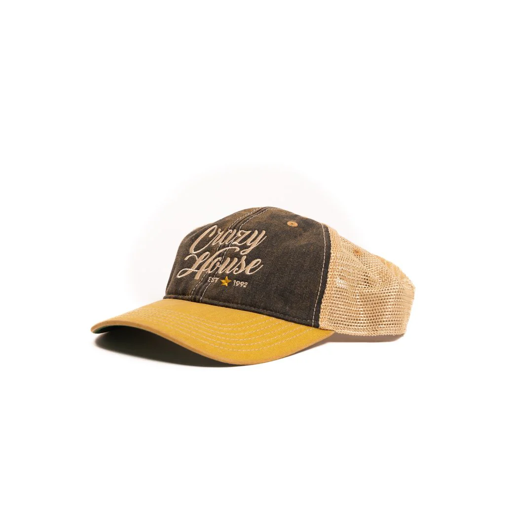 Crazy House Embroidered Snapback Cap - Image 2