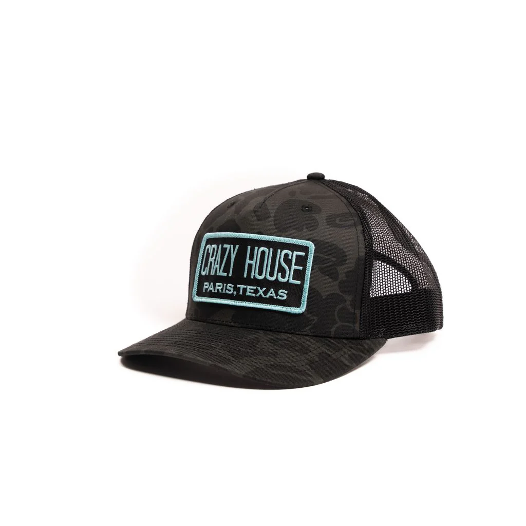 Crazy House Billboard Patch Snapback Cap - Image 2