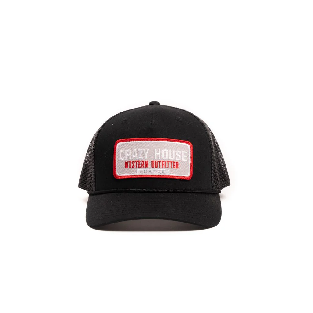 Crazy House Billboard Patch Snapback Cap