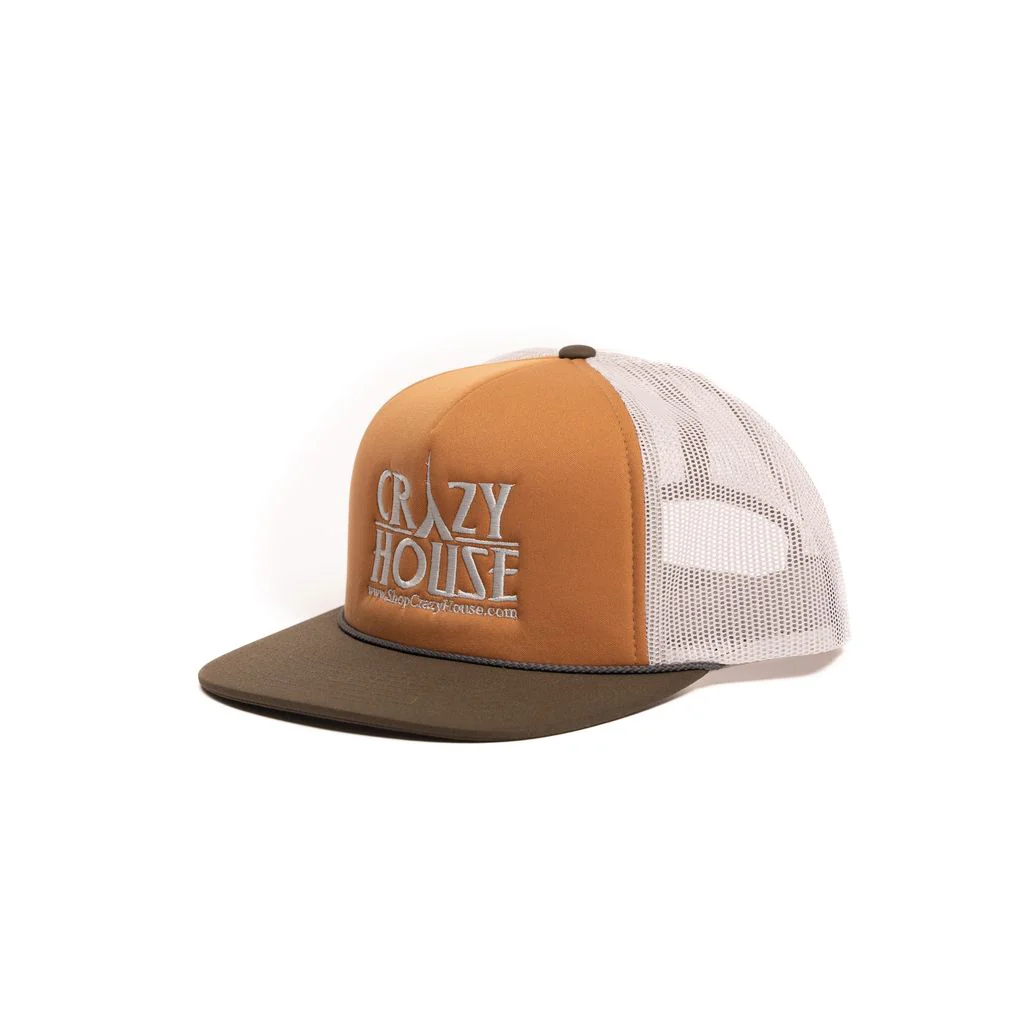 Crazy House Embroidered Foam Front Snapback Cap - Image 2