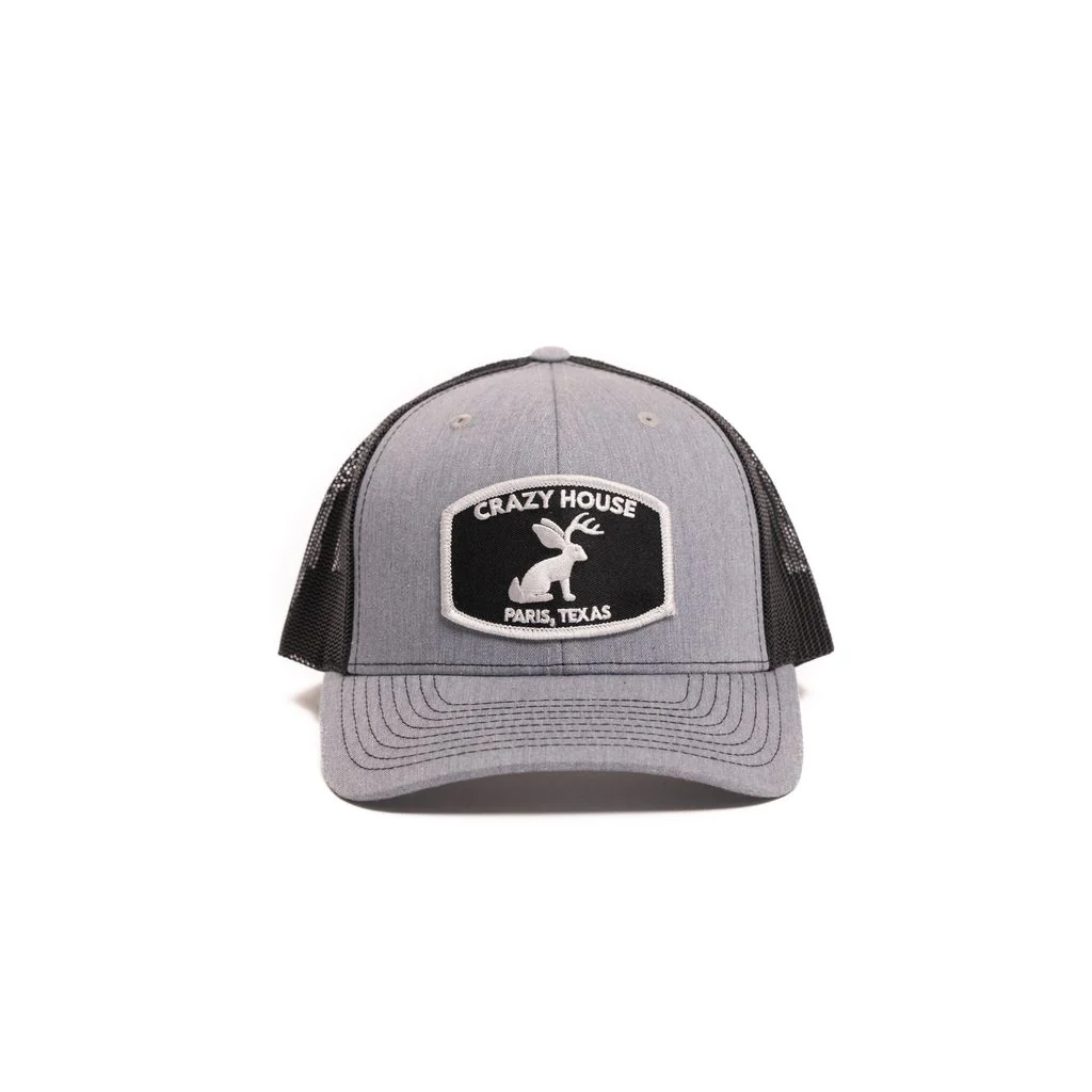 Crazy House Jackalope Patch Snapback Cap