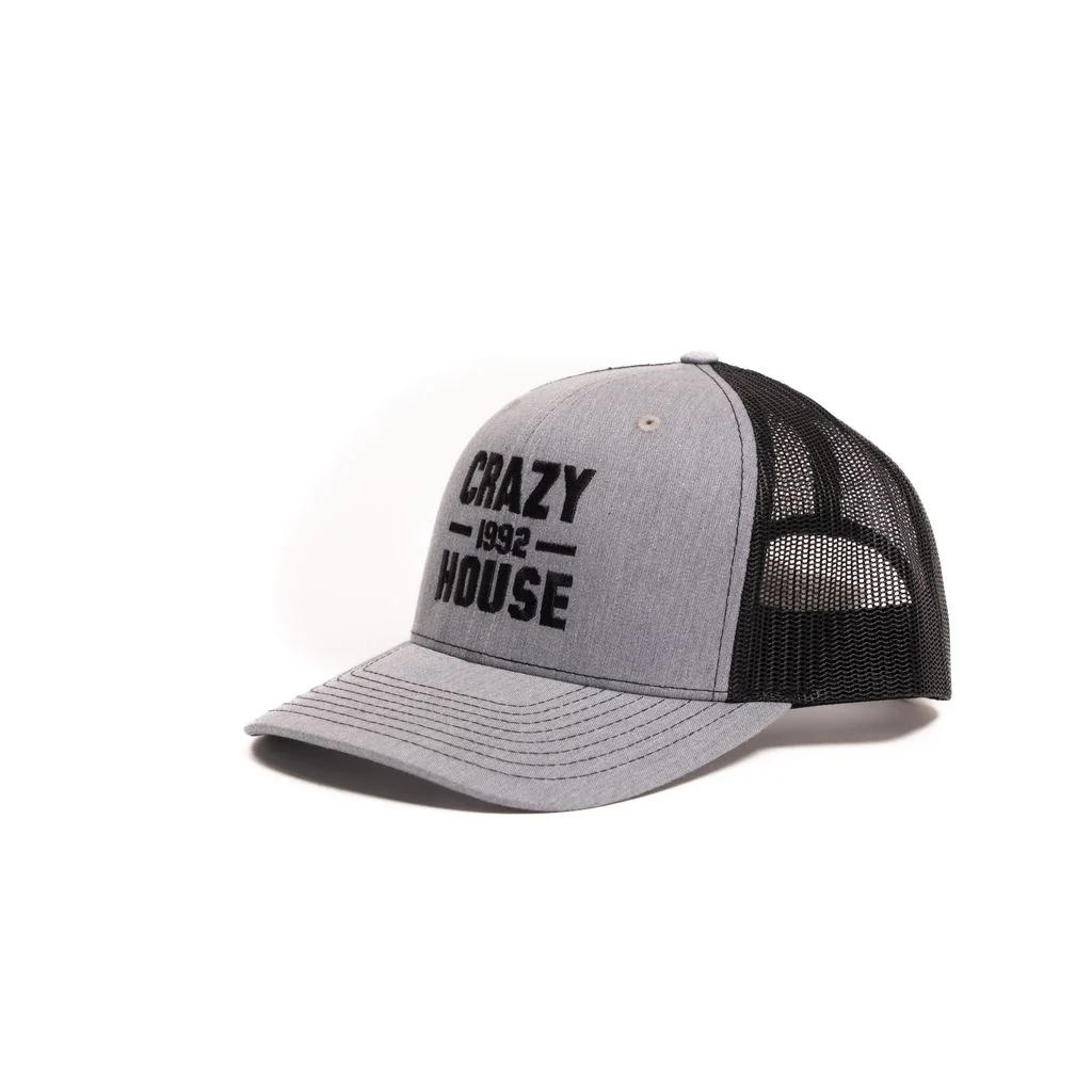 Crazy House Embroidered Snapback Cap - Image 2