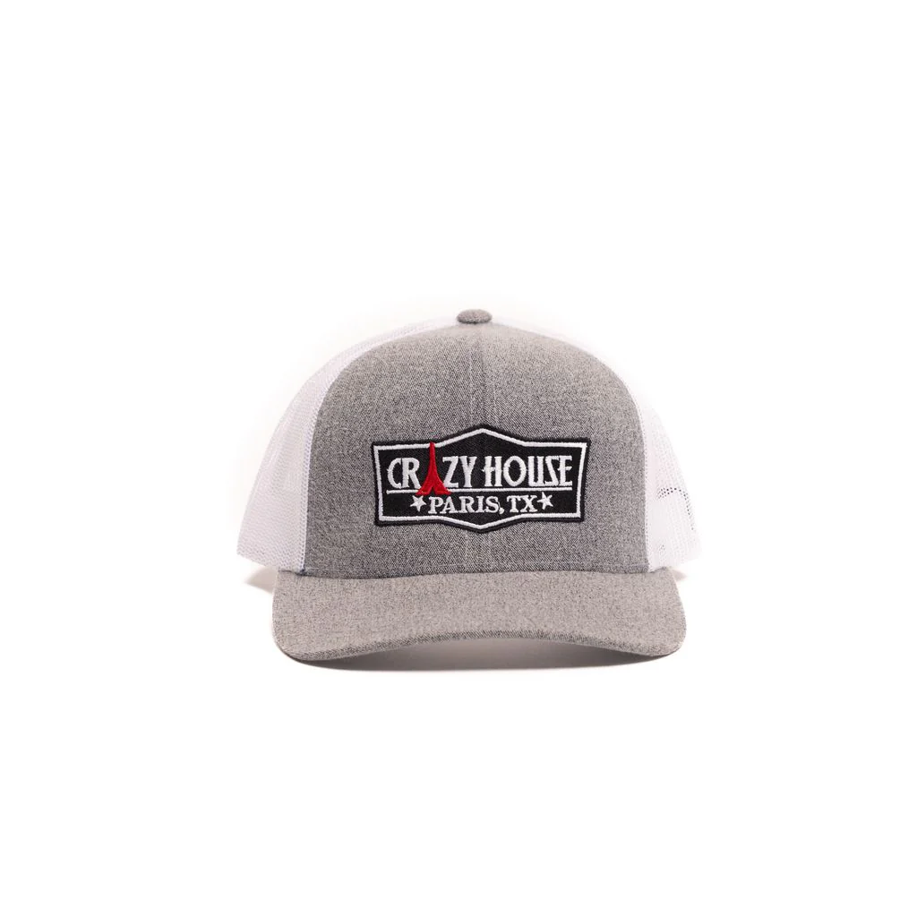 Crazy House Embroidered Logo Snapback Cap