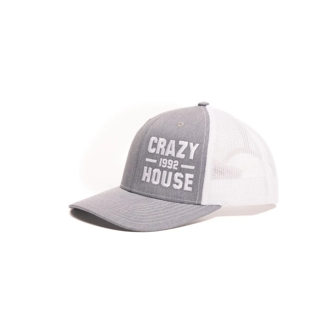 Crazy House Embroidered Snapback Cap - Image 2