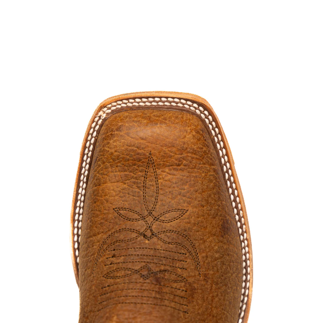 Anderson Bean Brown Geronimo Bison Square Toe Boots - Image 5
