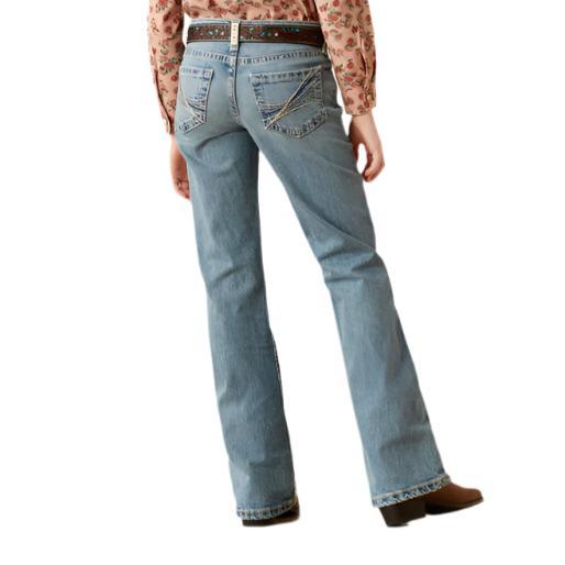 Girl's Ariat Amora Boot Cut Jeans 10053540 - Image 2