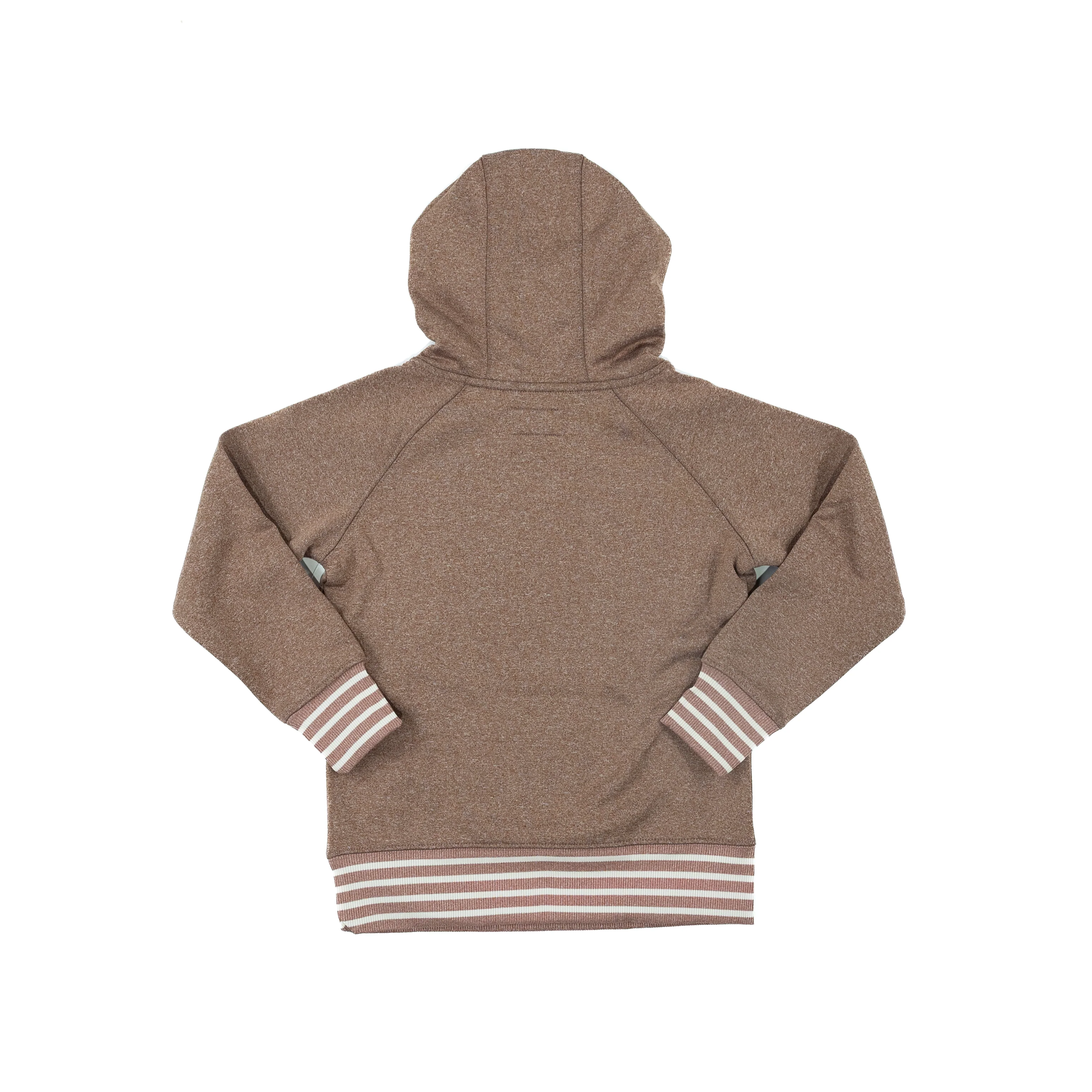 Girl's Hooey "Legendary Polar Fleece" Brown with Hooey Logo Hoodie HH1370BR-Y - Image 3