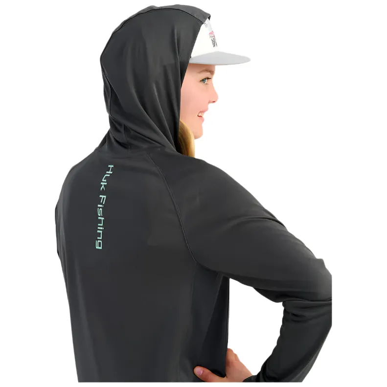 Girl's Huk  Pursuit Performance Hoodie H7120127-013 - Image 4