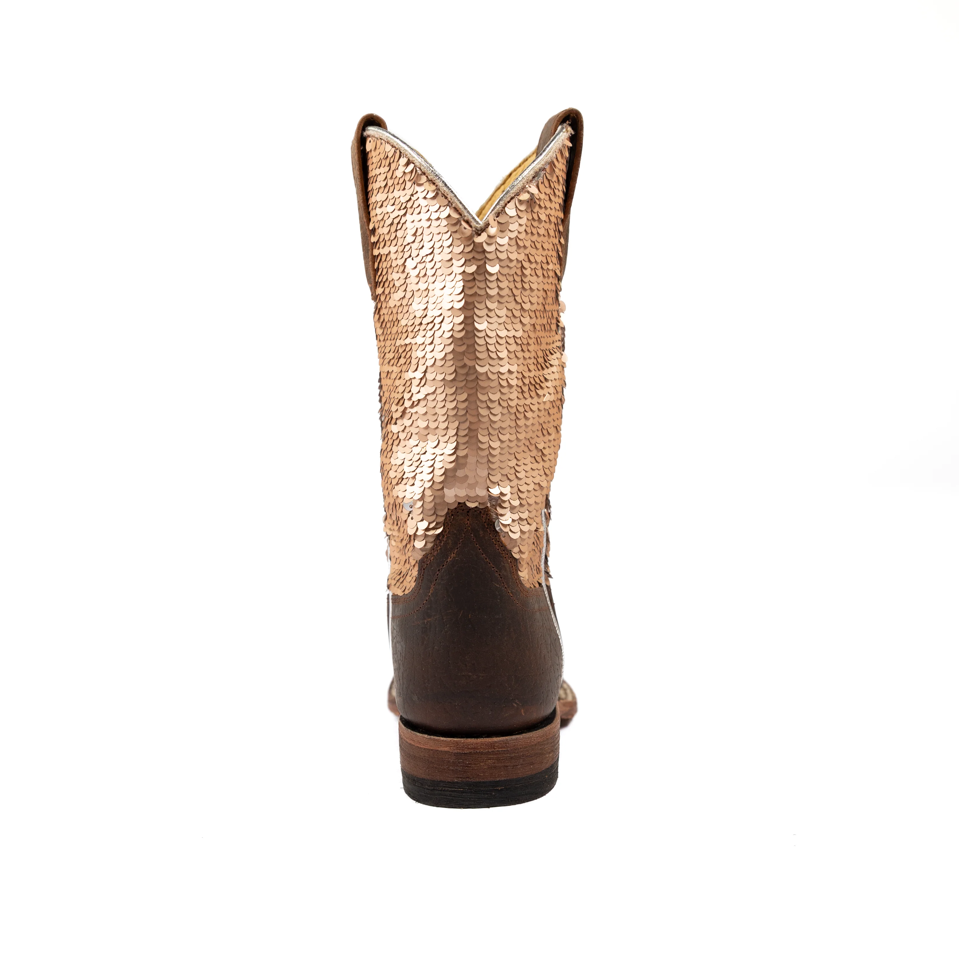 Girl's Macie Bean Distressed Bison with Sparkle Magic Top MK9153 - Image 5
