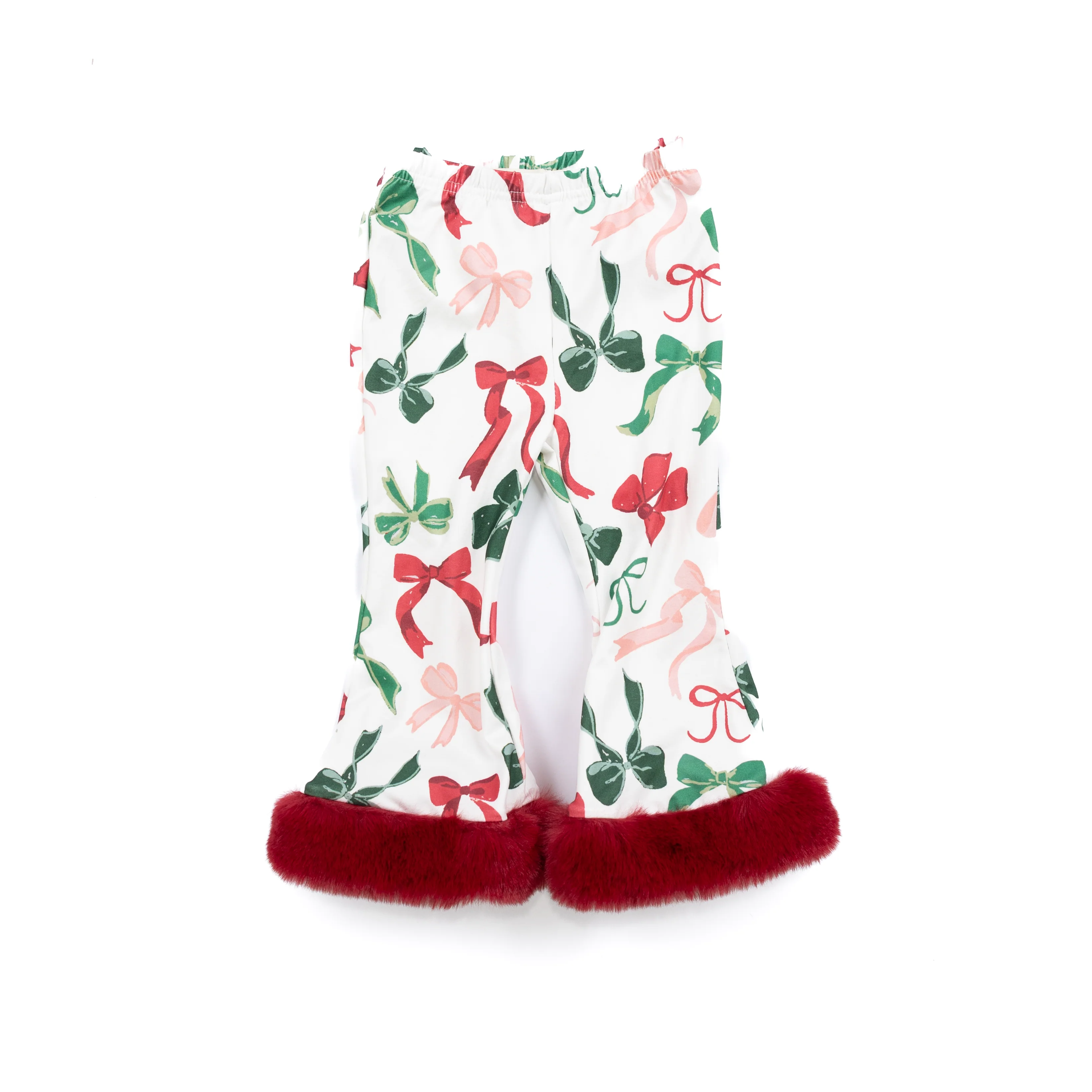 Girl's Matching Christmas Pajama Set - Image 2