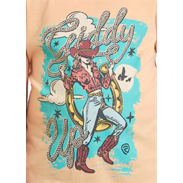 Girl's Rock & Roll Graphic Tee BG21T06774 - Image 2
