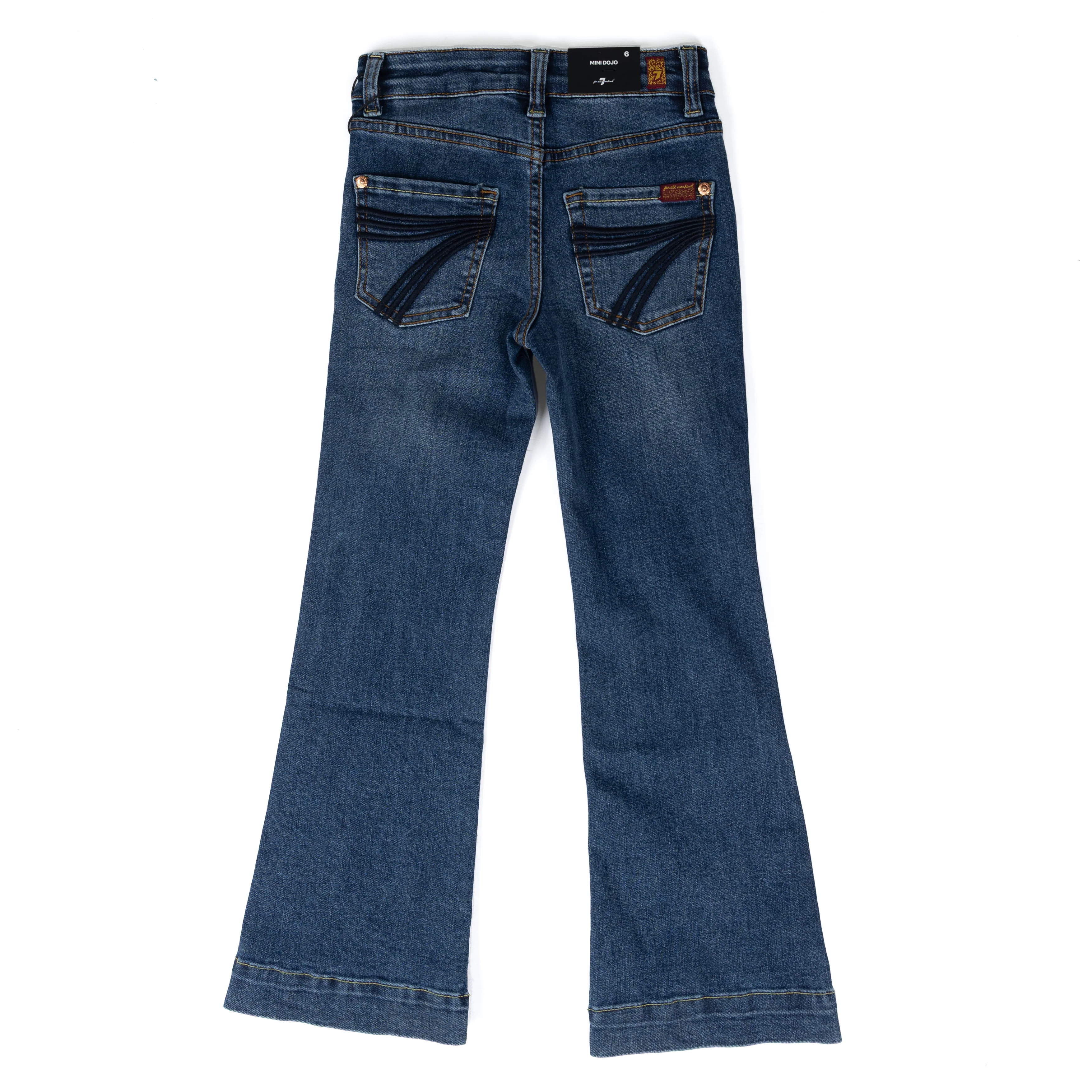 Girl's Seven For All Mankind Medium Melrose Mini Dojo Jeans 7KHF0H85-MR1