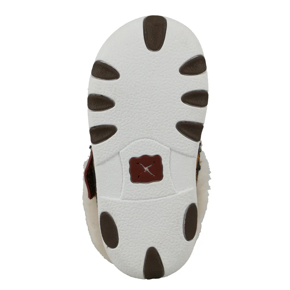 Girl's Twisted X Cheetah Driving Moc Shoes ICA0025 - Image 3
