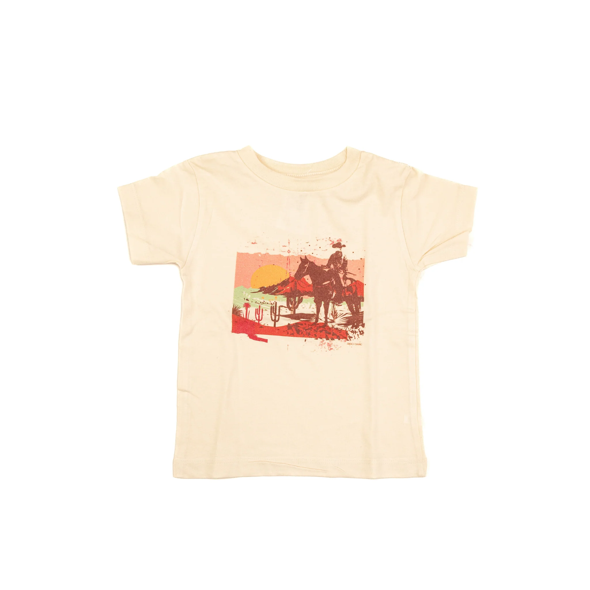 Girl's Youth "Cowboy Scene" T-shirt