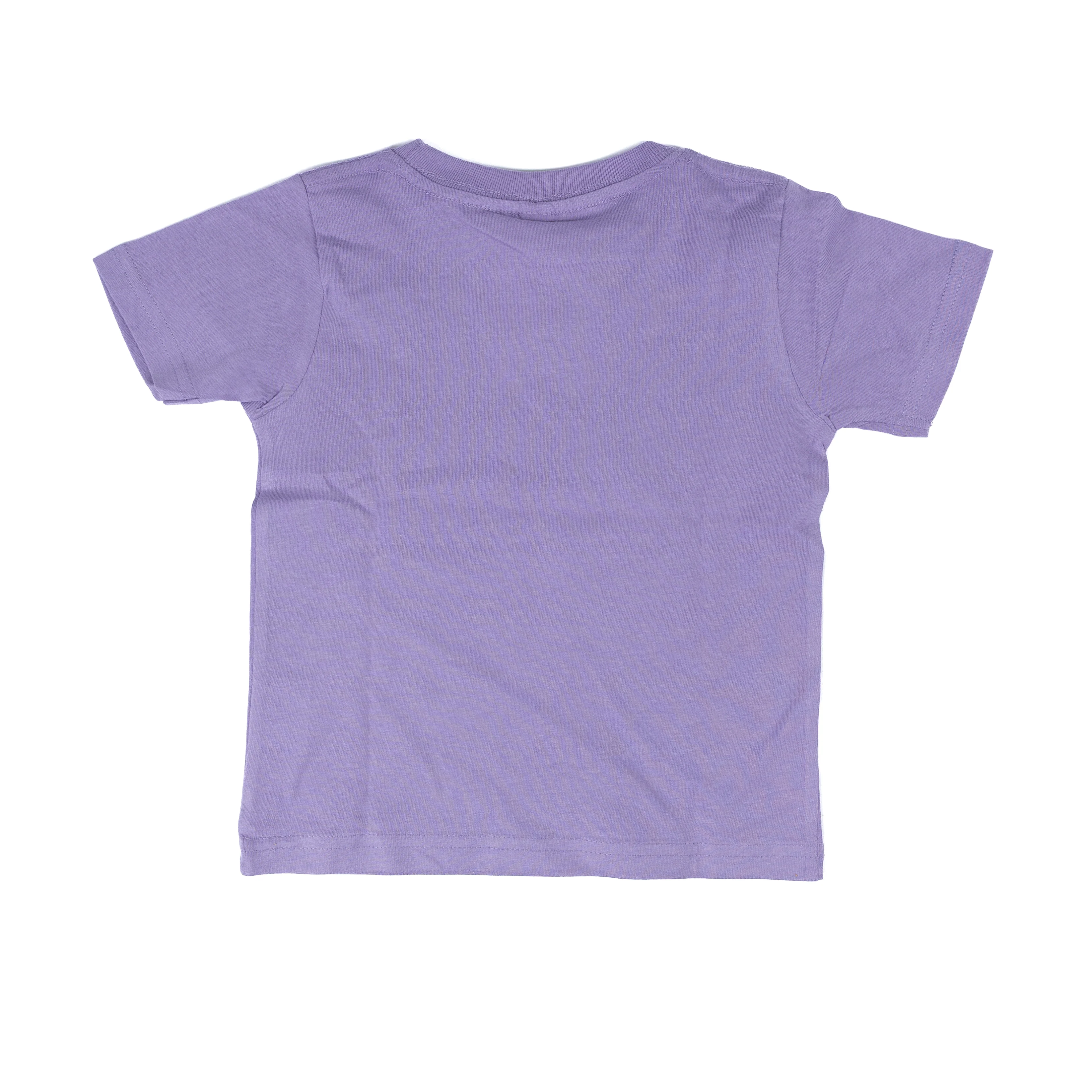 Girl's Youth Short Sleeve Purple Hats and Saddles T-shirt - Image 2