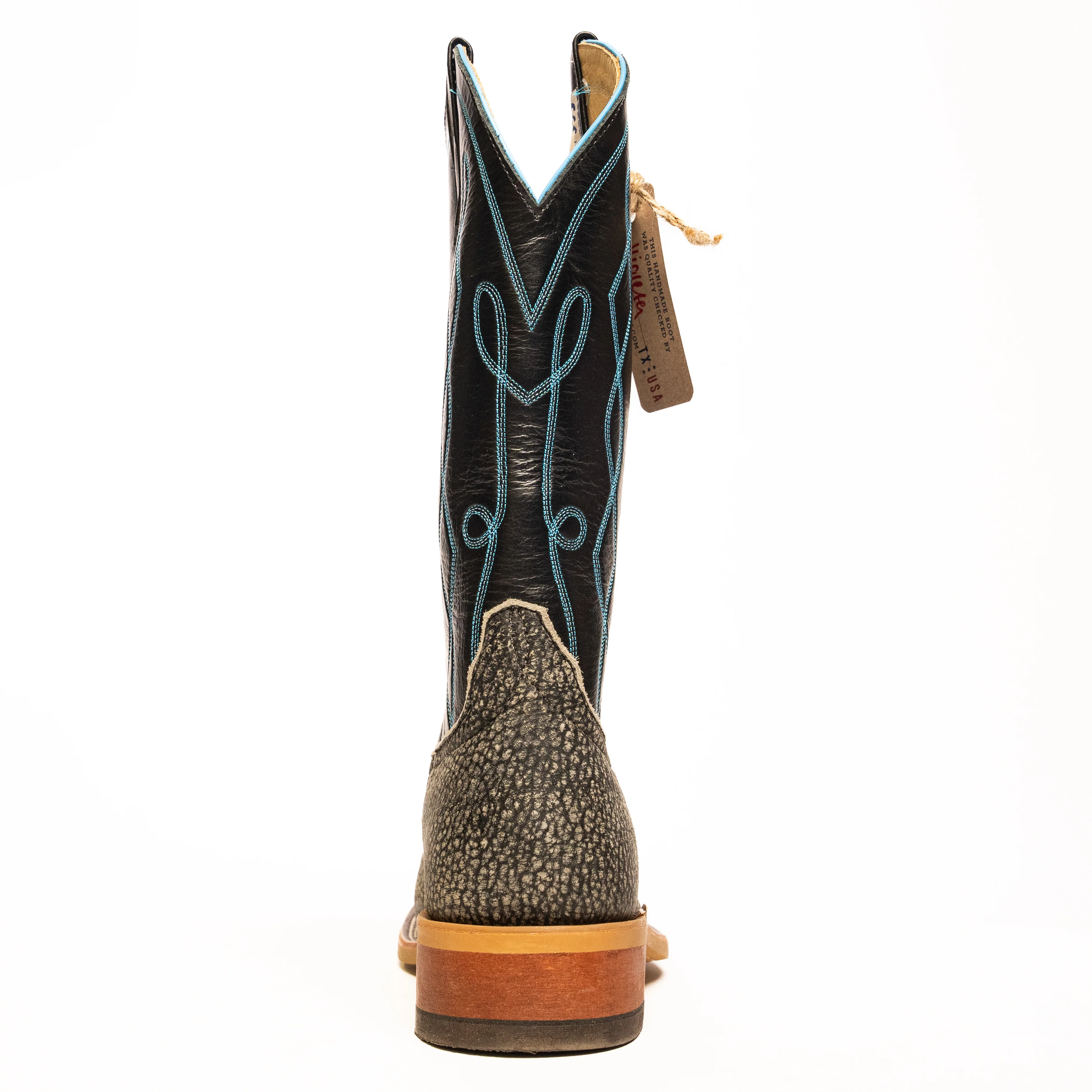 Anderson Bean Gray Safari Giraffe Square Toe Boots - Image 4