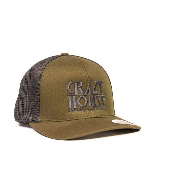Crazy House Embroidered Snapback Cap - Image 2