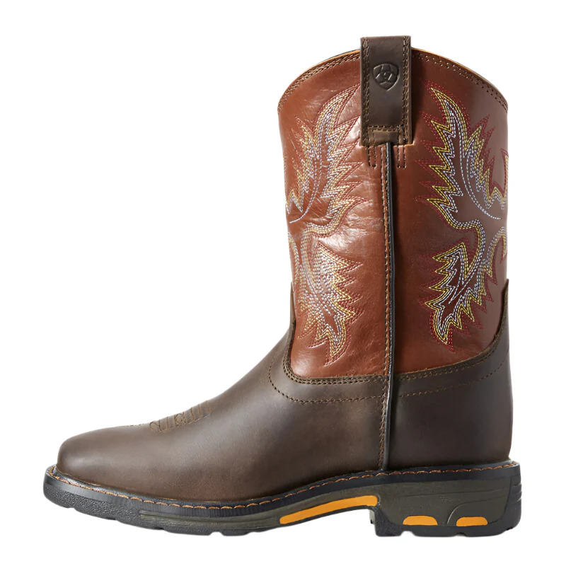 Kid's Ariat Work Hog Wide Square Toe Boot 10007837 - Image 2