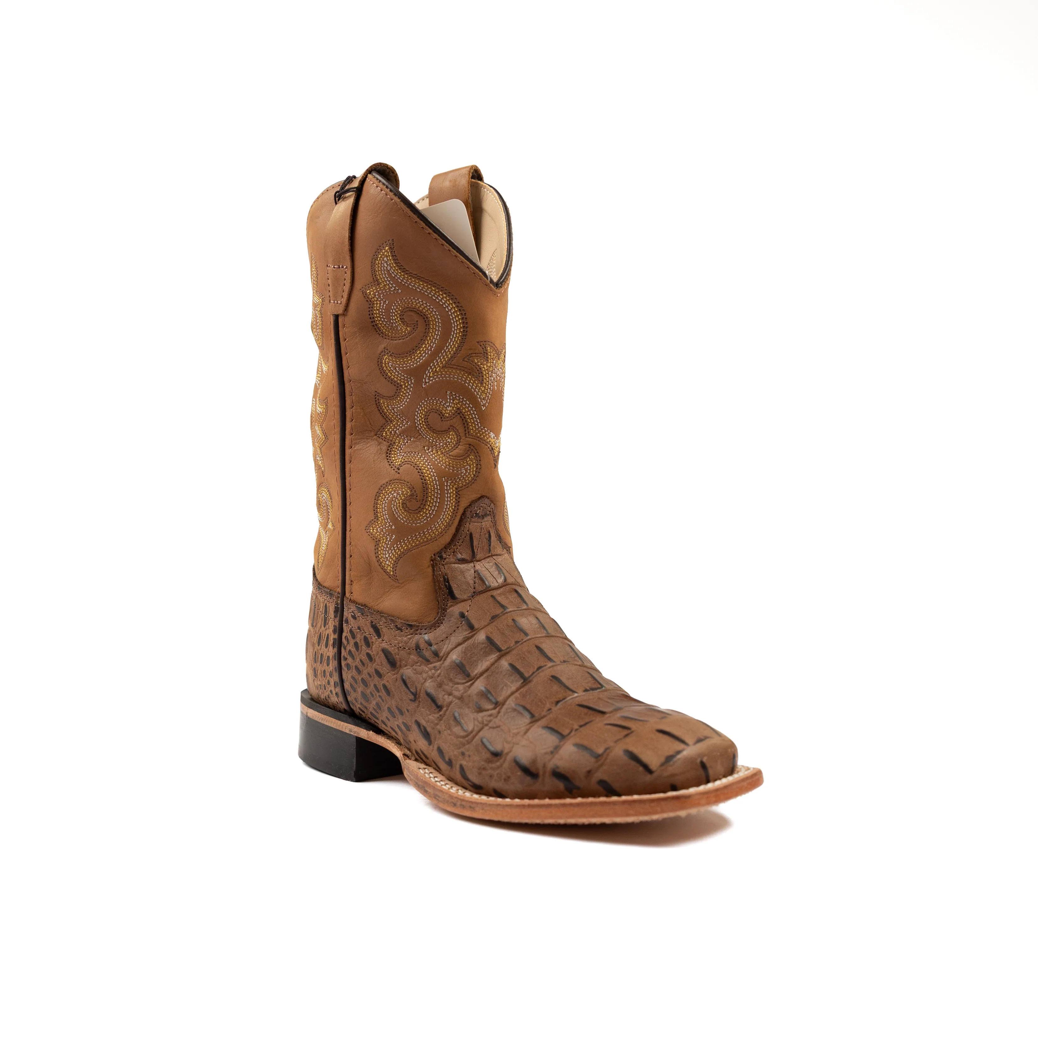 Kid's Old West Gator Print Boots BSC1830 - Image 2