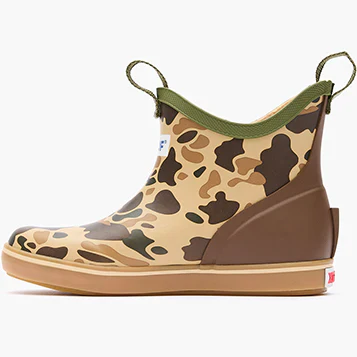 Kid's XTRATUF Duck Camo Ankle Deck Boot XKABDCMY - Image 5