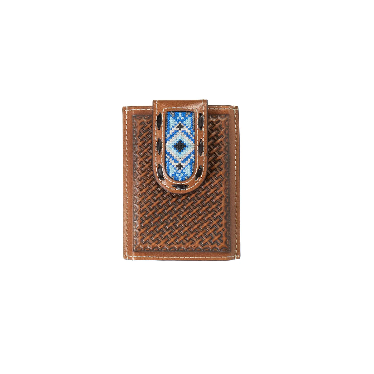 Men's 3D Smart Style Brown 100% Leather Wallet D250009802