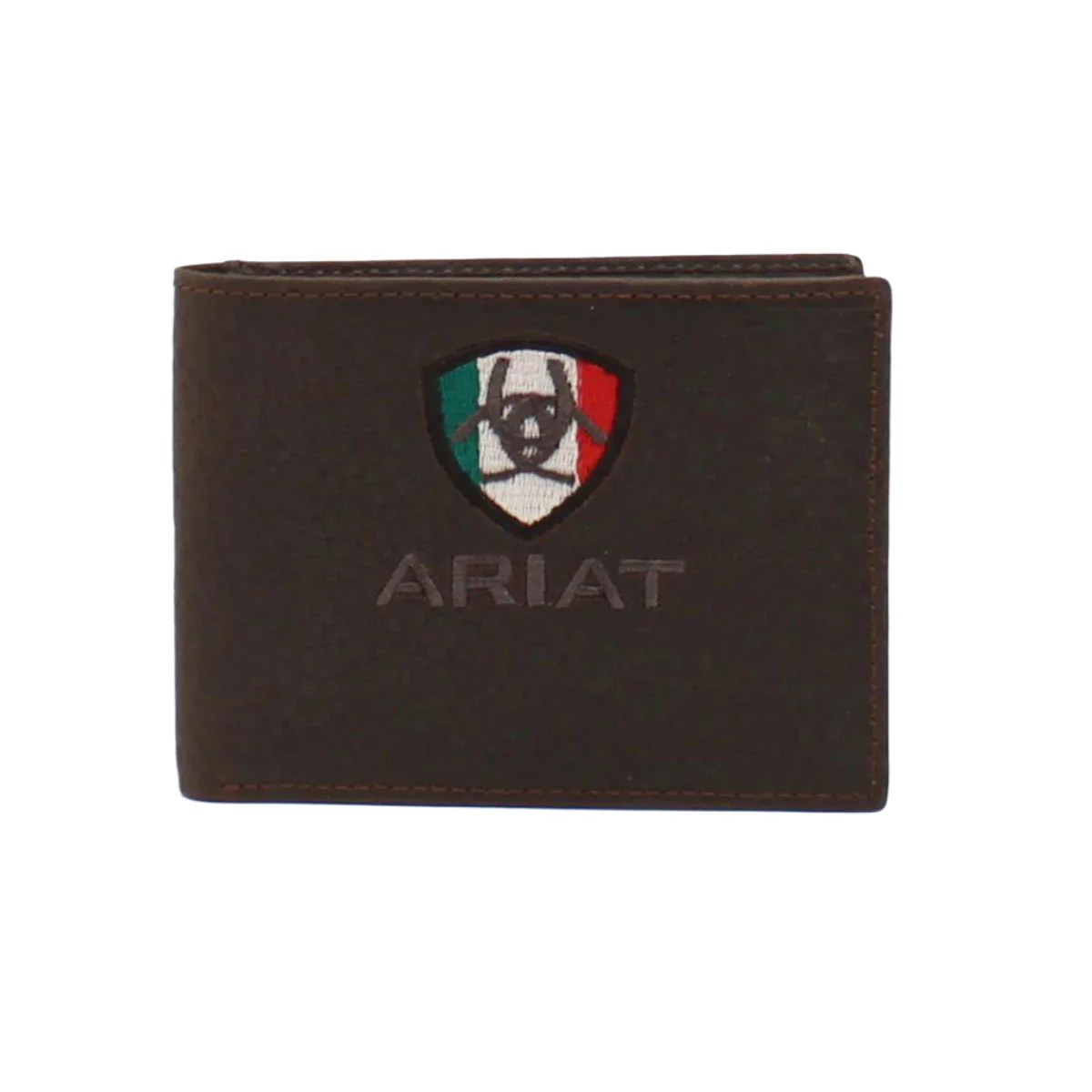 Men's Ariat Brown Bifold Rodeo Style Wallet A35493282 - Image 3