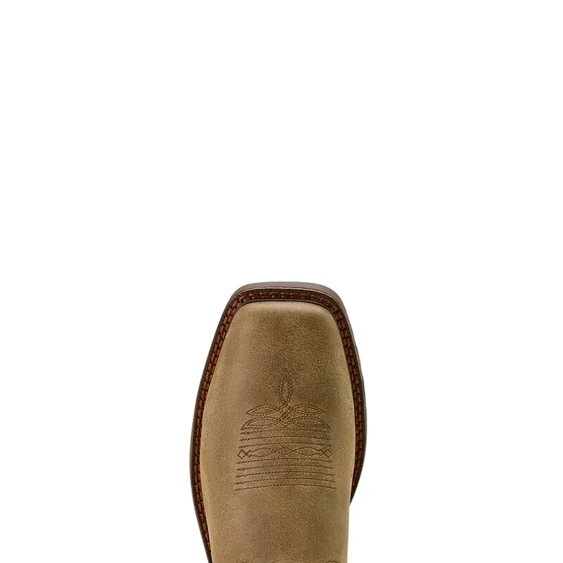 Men's Ariat Brown Bomber Activator Wide Square Toe Steel Toe Work Boot 10074291 - Image 6