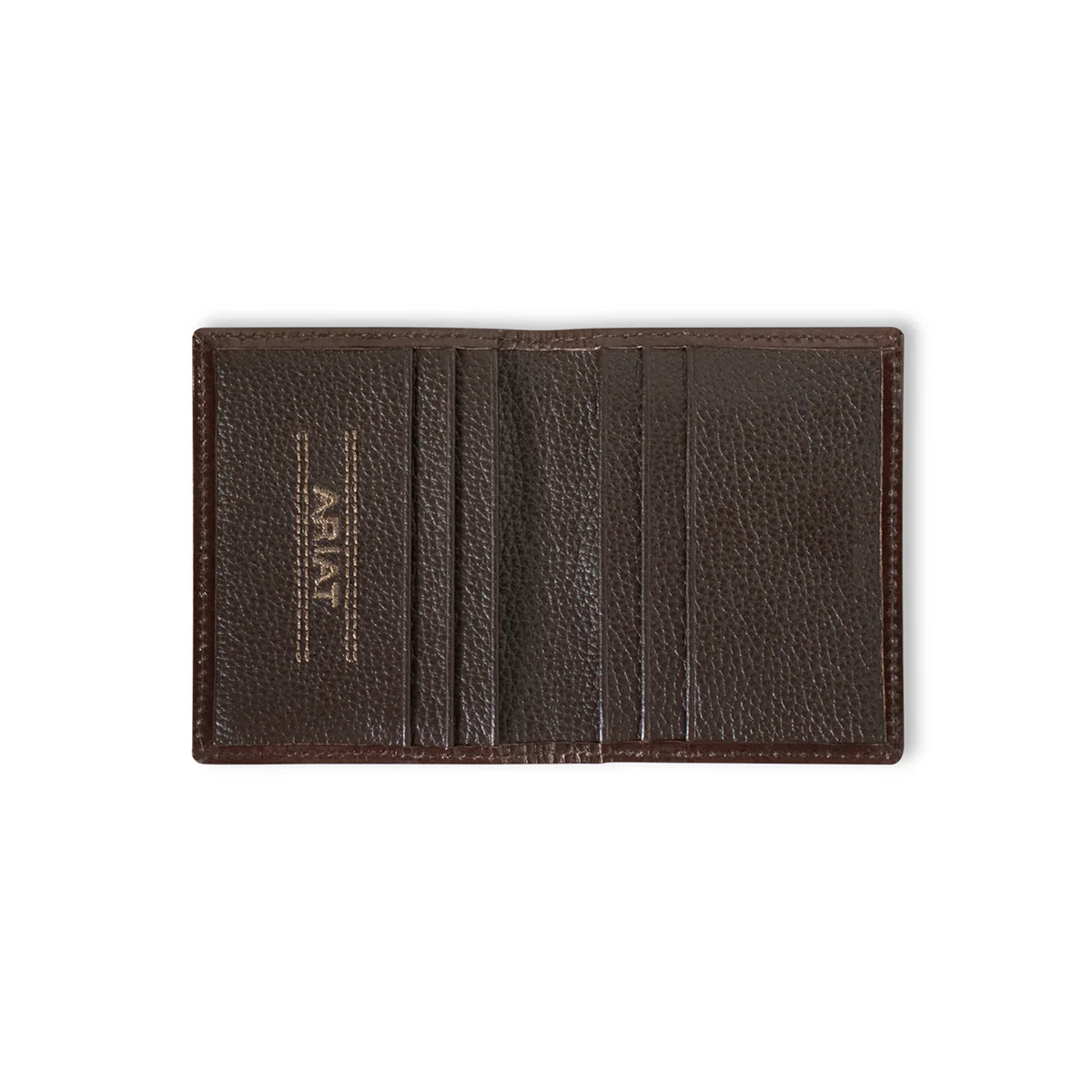Men's Ariat Brown Money Clip Style Wallet A3559602 - Image 2