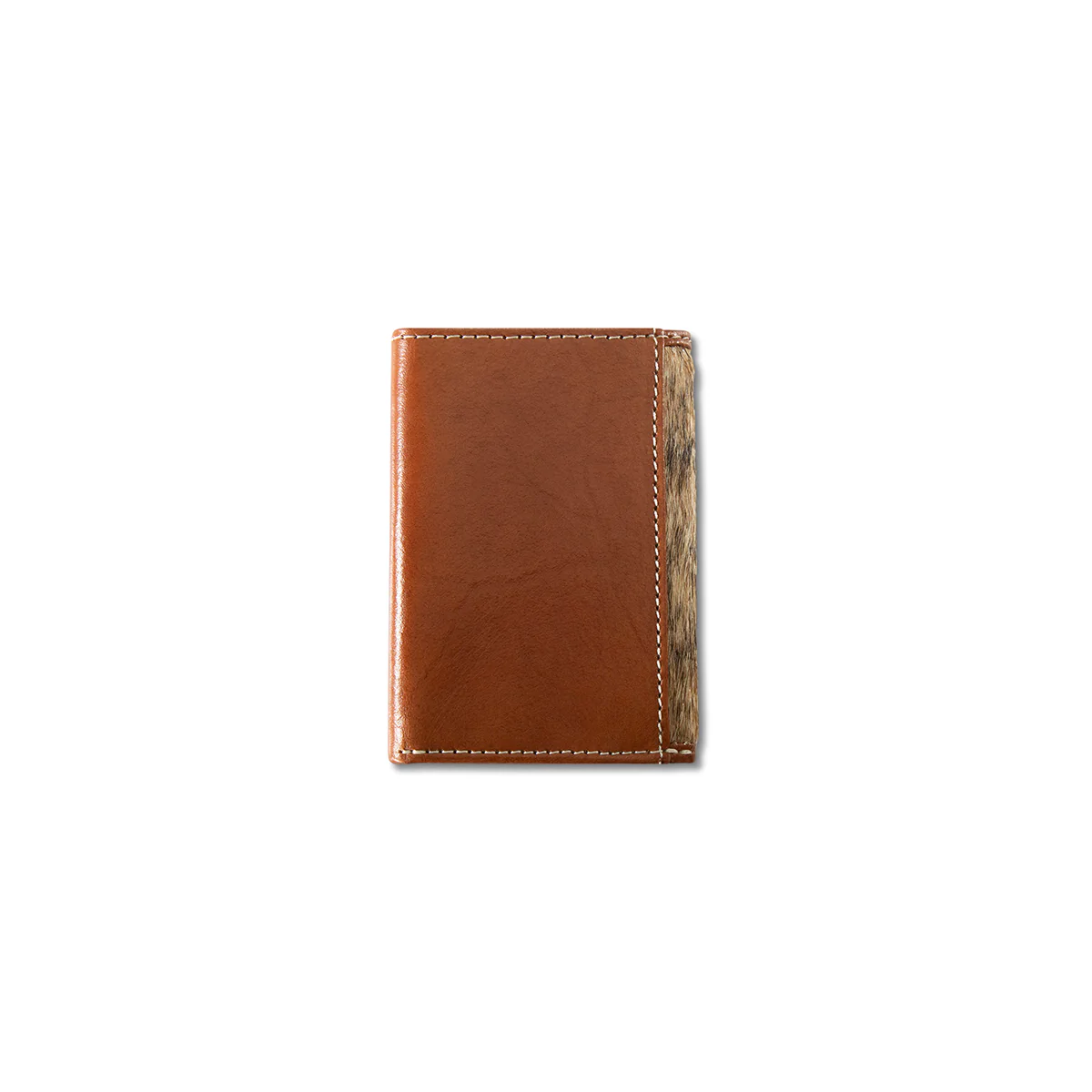 Men's Ariat Brown Trifold Style Calf Hair Body Wallet A3564402 - Image 3