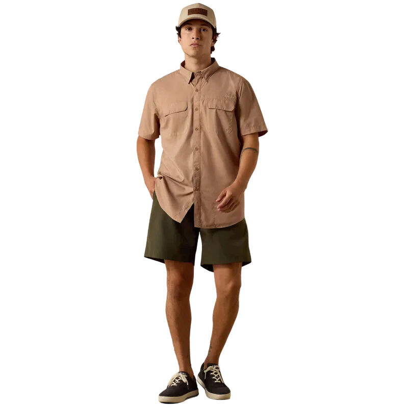 Men's Ariat Cartouche Printed VentTEK Outbound Fitted Shirt 10073427 - Image 6