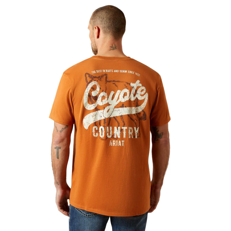 Men's Ariat Coyote Country T-Shirt 10065902 - Image 2