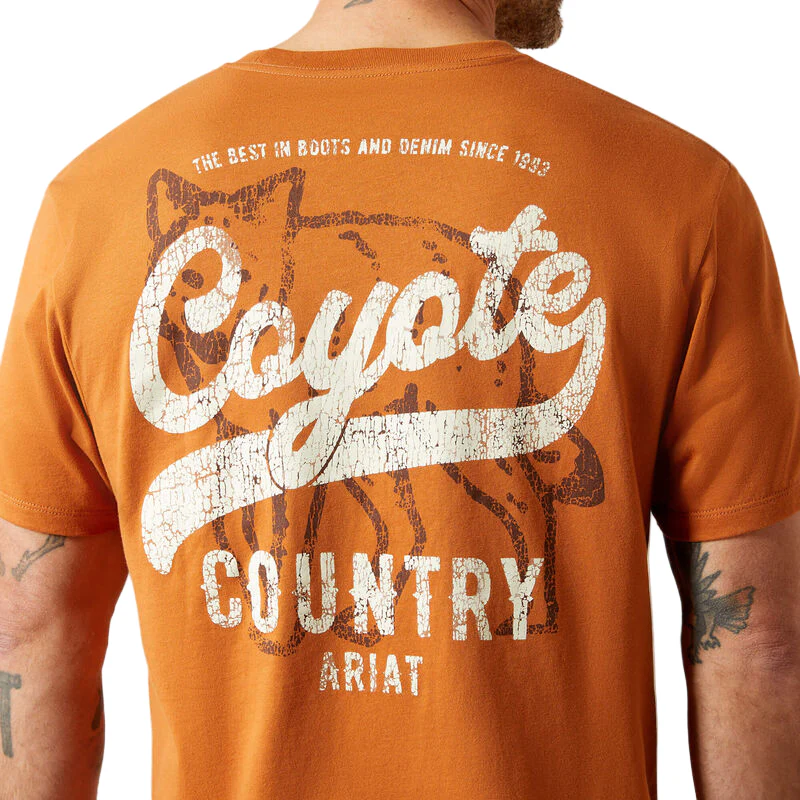 Men's Ariat Coyote Country T-Shirt 10065902 - Image 4