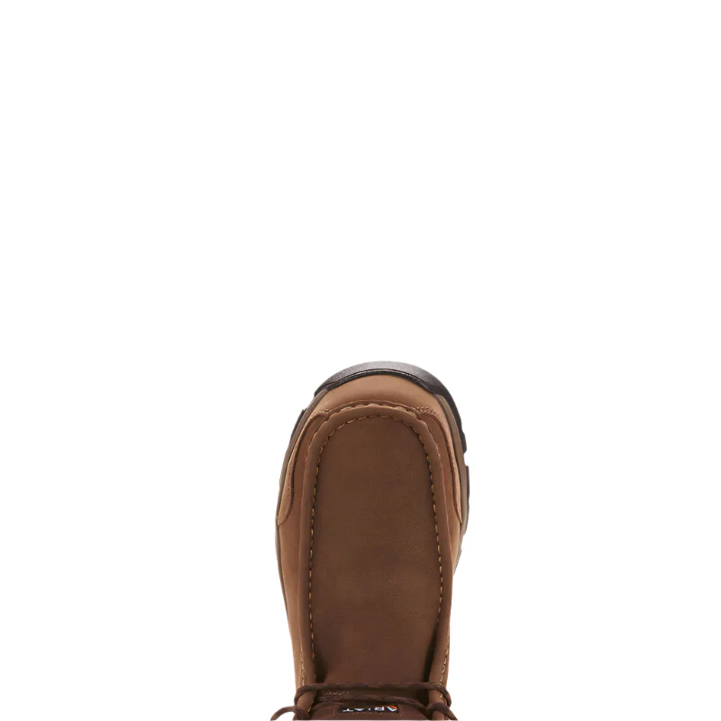 Men's Ariat Edge LTE Moc Brown Composite Toe Work Boots 10024954 - Image 5