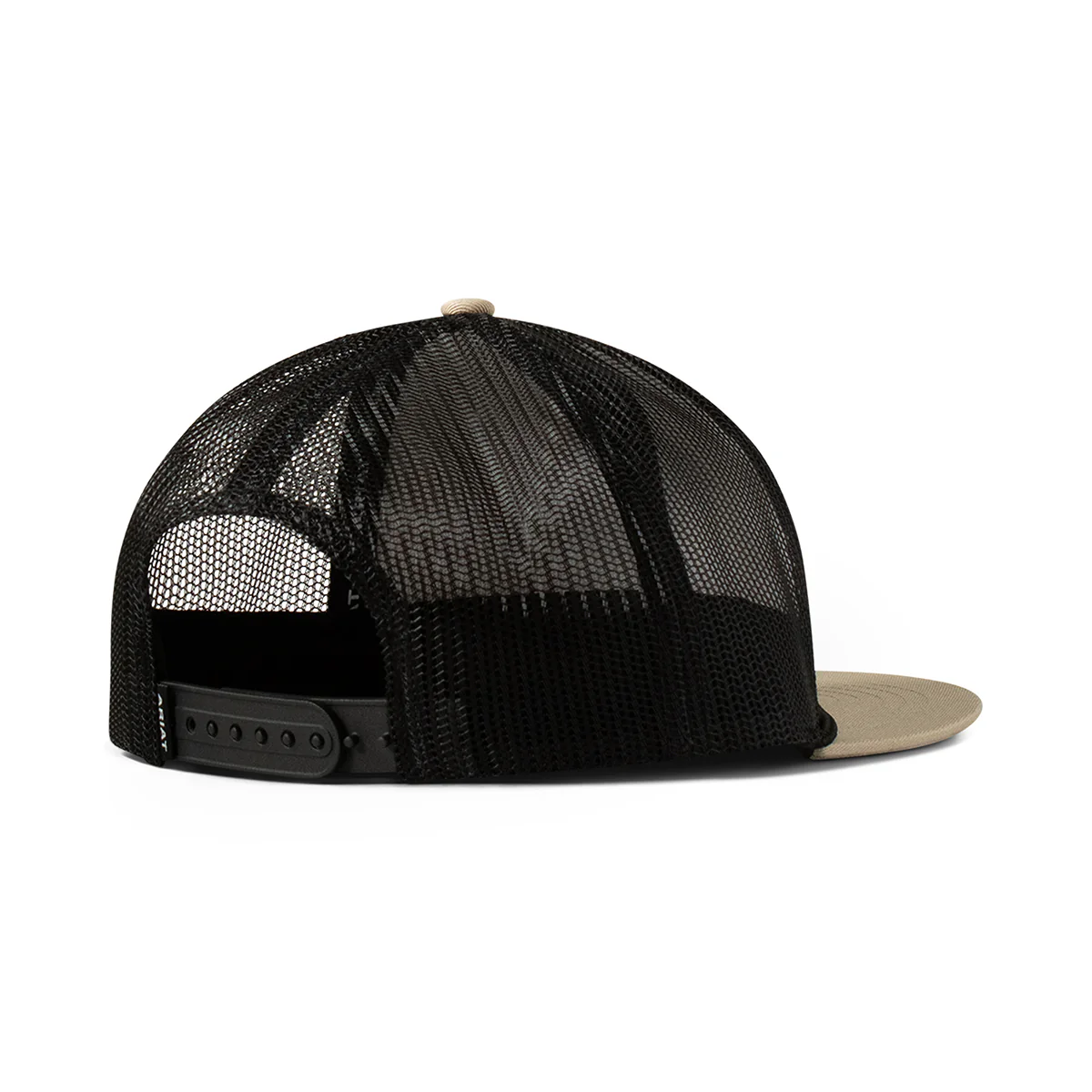 Men's Ariat Khaki and Black Mesh Snapback with Patch A3000914146 - Image 2
