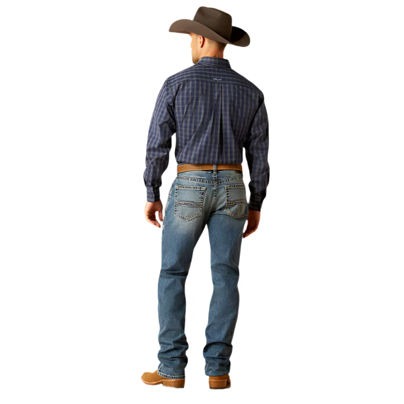 Men's Ariat M2 Traditional Relaxed Buster Boot Cut Jeans 10051878 - Image 3