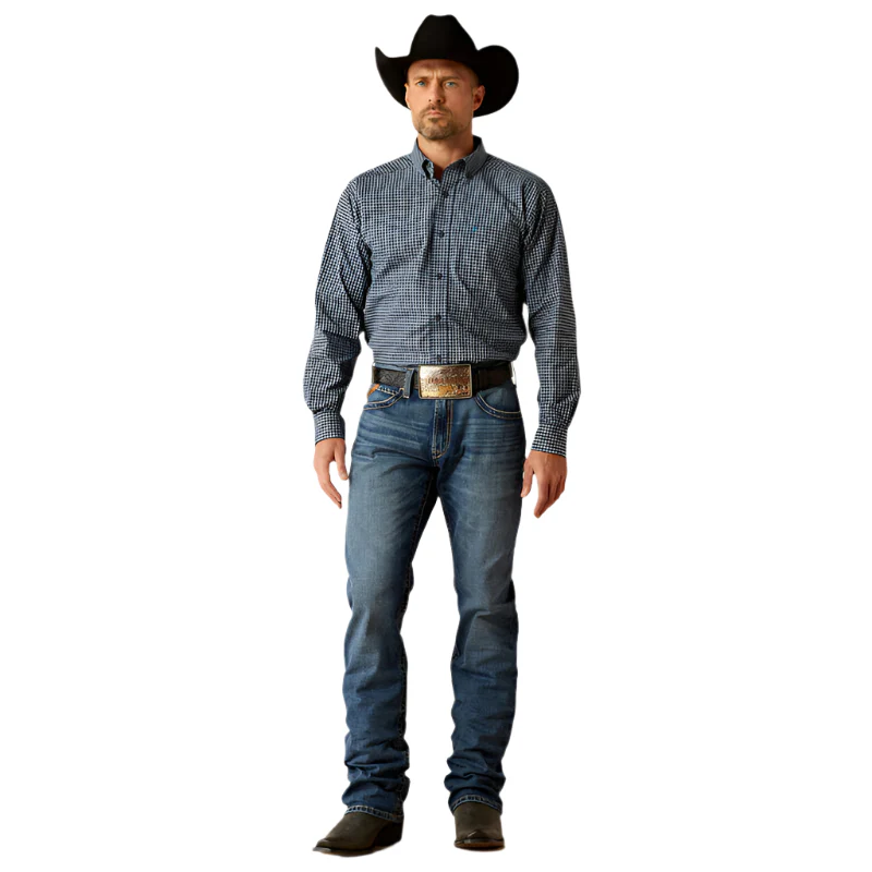 Men's Ariat M4 Relaxed Nate Boot Cut Jeans 10053542 - Image 2