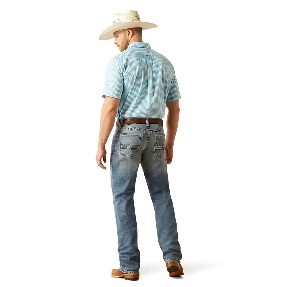 Men's Ariat M4 Relaxed Reece Straight Jeans 10060929 - Image 2