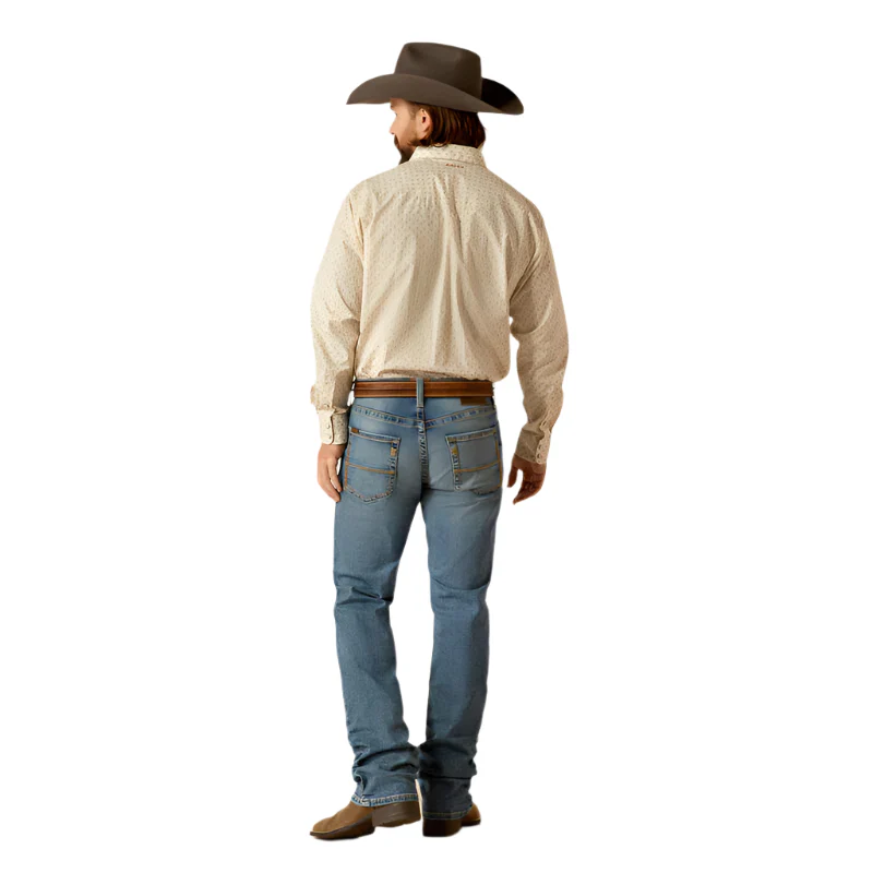 Men's Ariat M5 Straight Redmond Straight Leg Jeans 10051874 - Image 3
