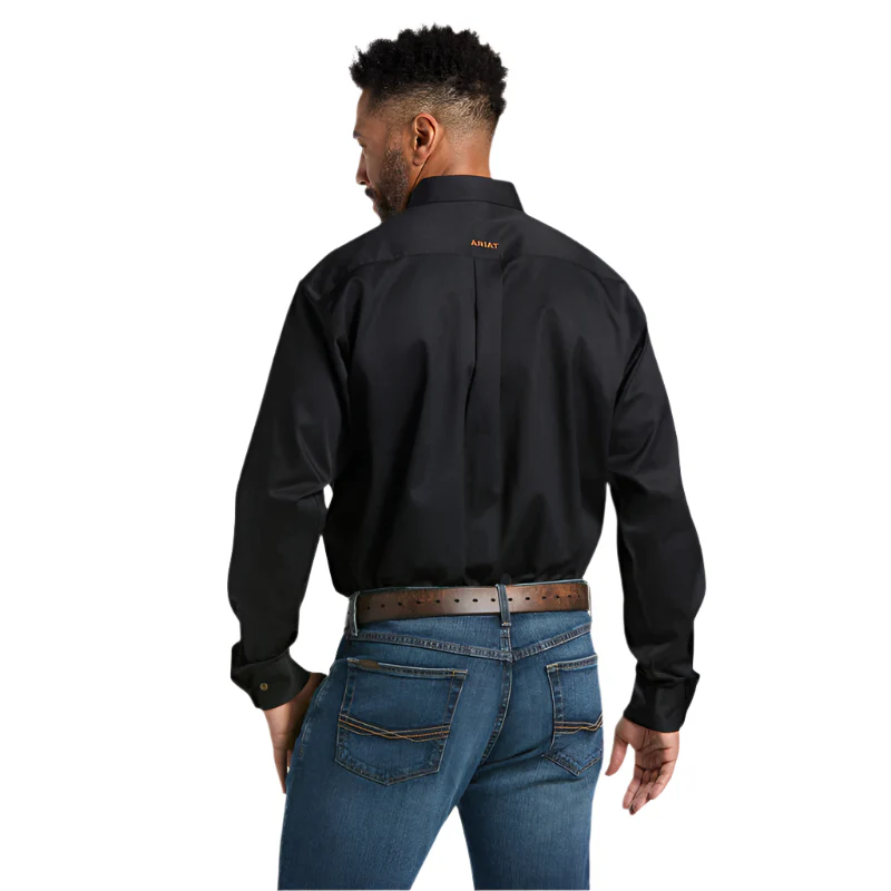 Men's Ariat Solid Twill Classic Fit Shirt 10000502 - Image 4