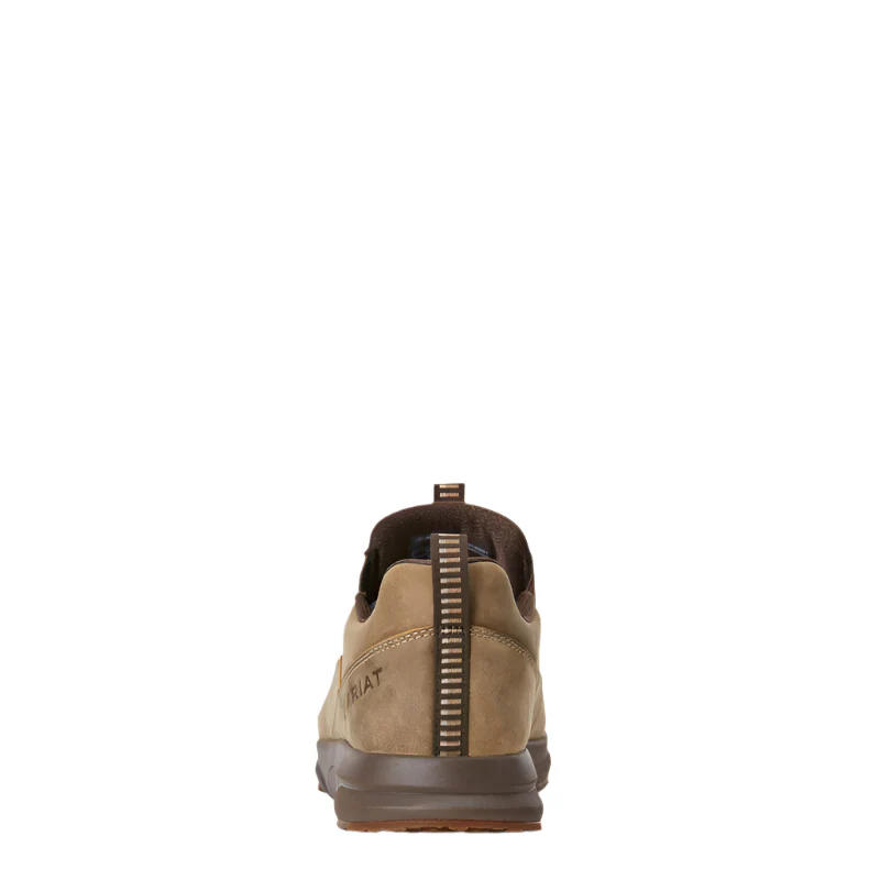 Men's Ariat Spitfire Bomber Brown Slip-On Shoes 10027409 - Image 2