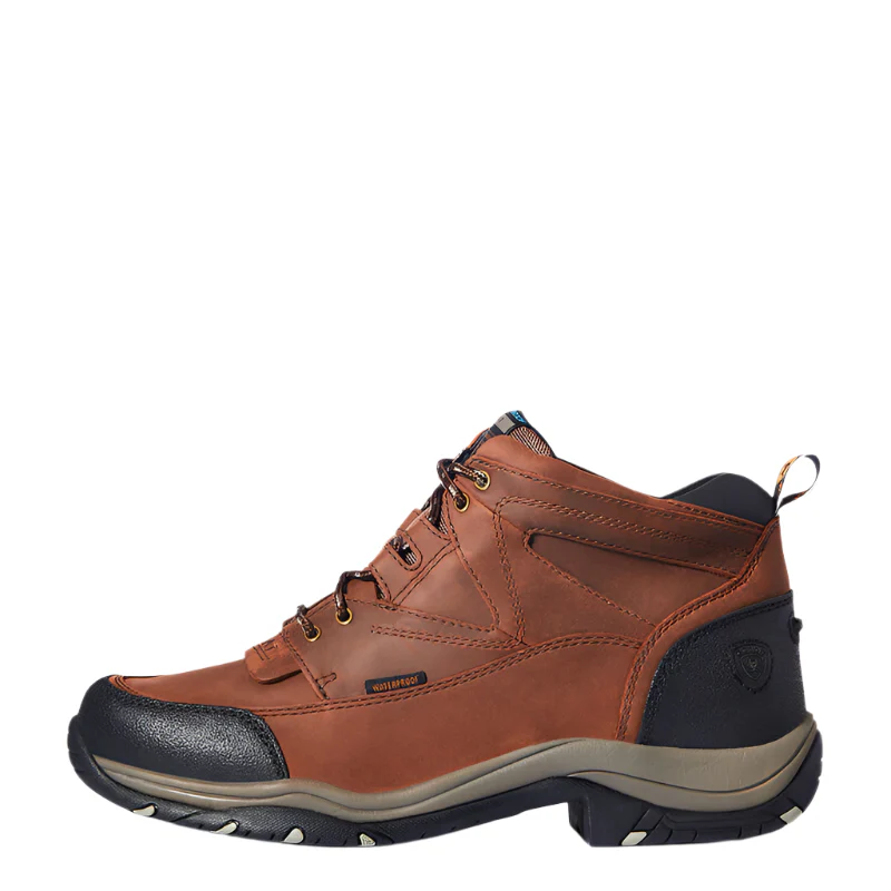 Men's Ariat Terrain Brown Waterproof Shoes 10002183 - Image 3