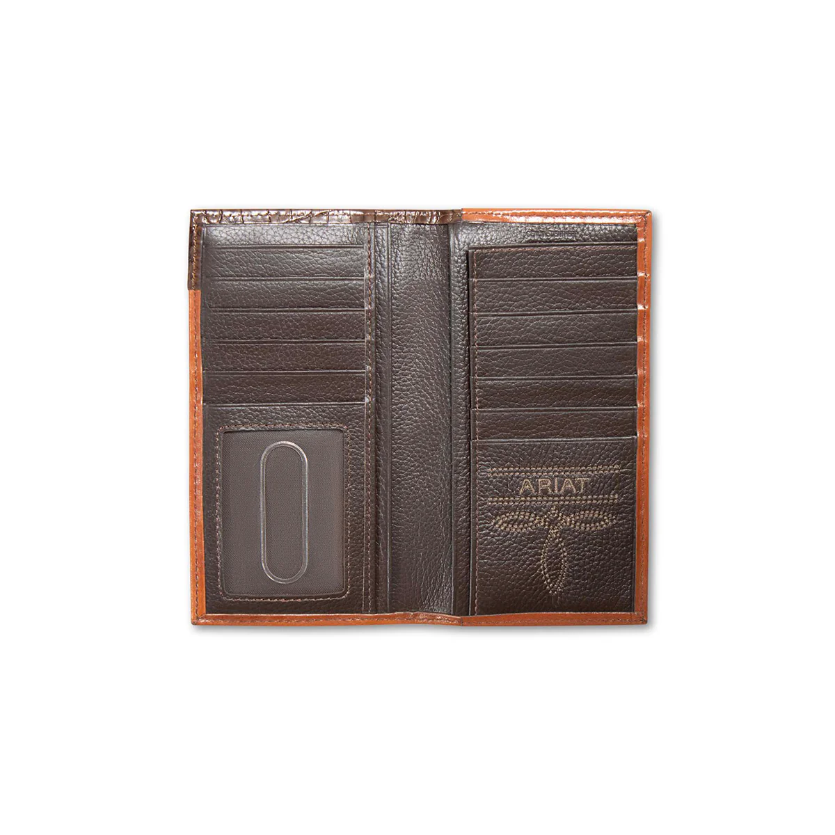 Men's Ariat Tooled Leather with Concho Wallet A3516208 - Image 2