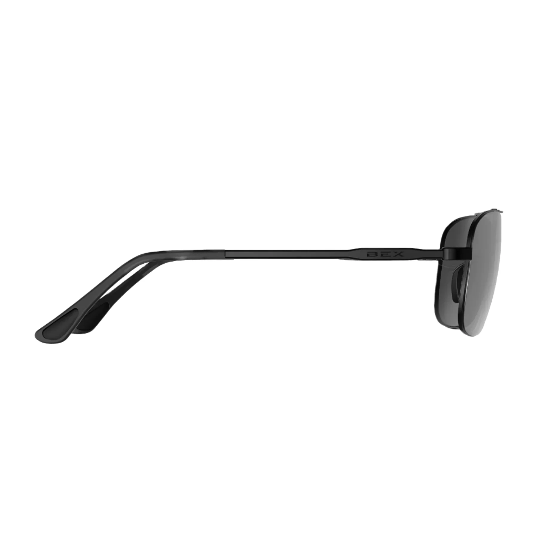 Bex "Draeklyn OTG" Black Gray and Silver Sunglasses S167BGS - Image 3