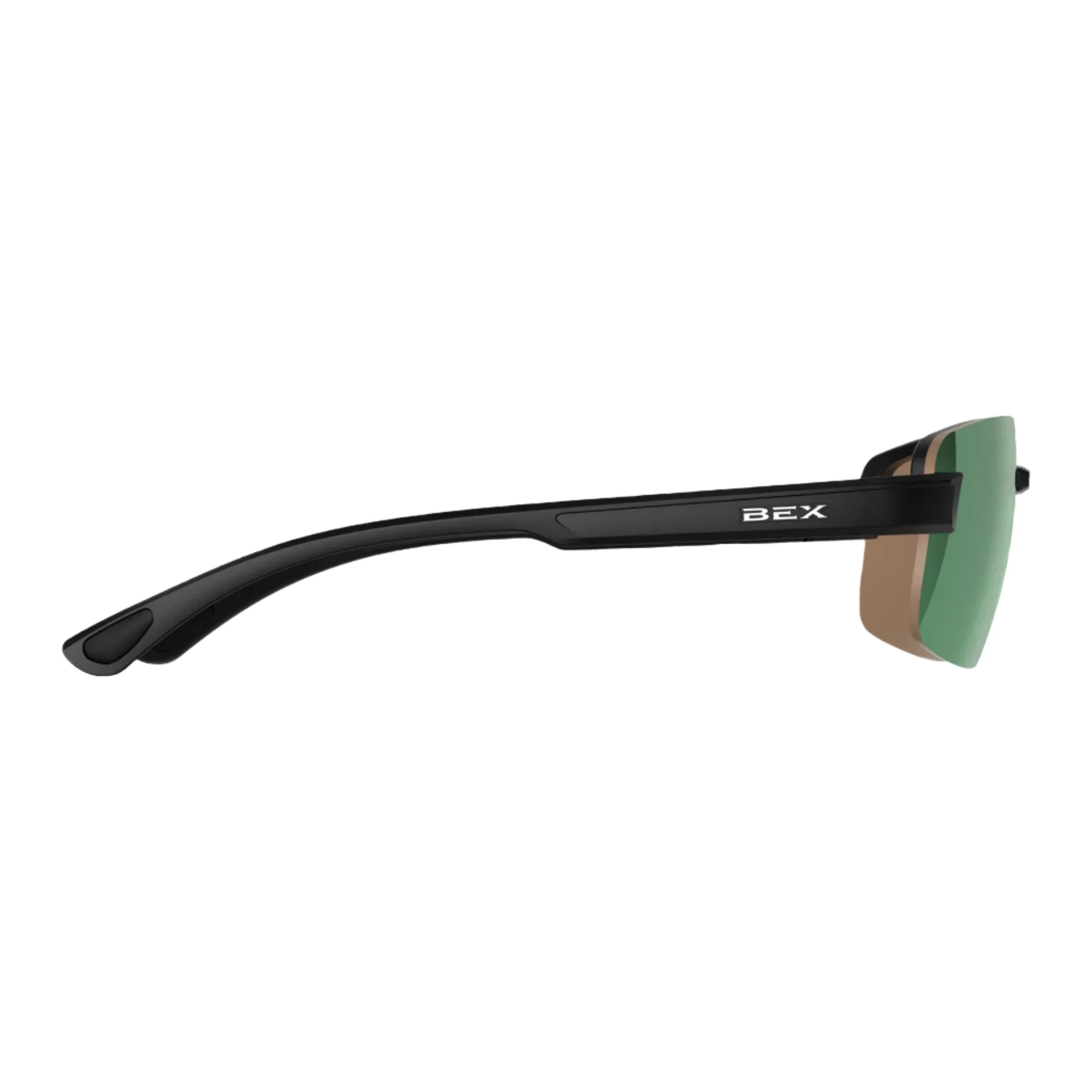 Bex "Harris" Black Sienna And Green Sunglasses S126BSG - Image 4