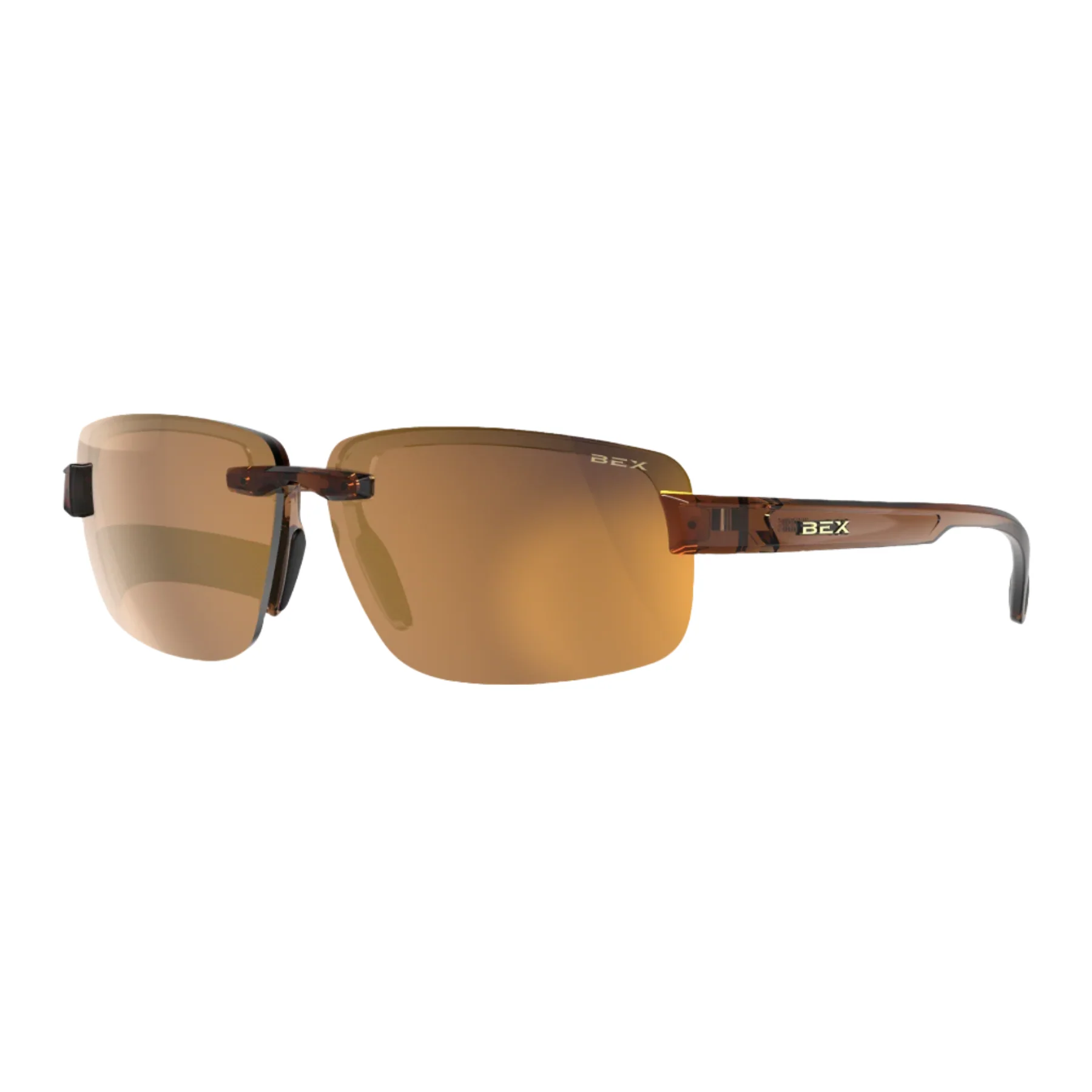 Bex "Harris" Brown and Gold Sunglasses S126CBRBRGL