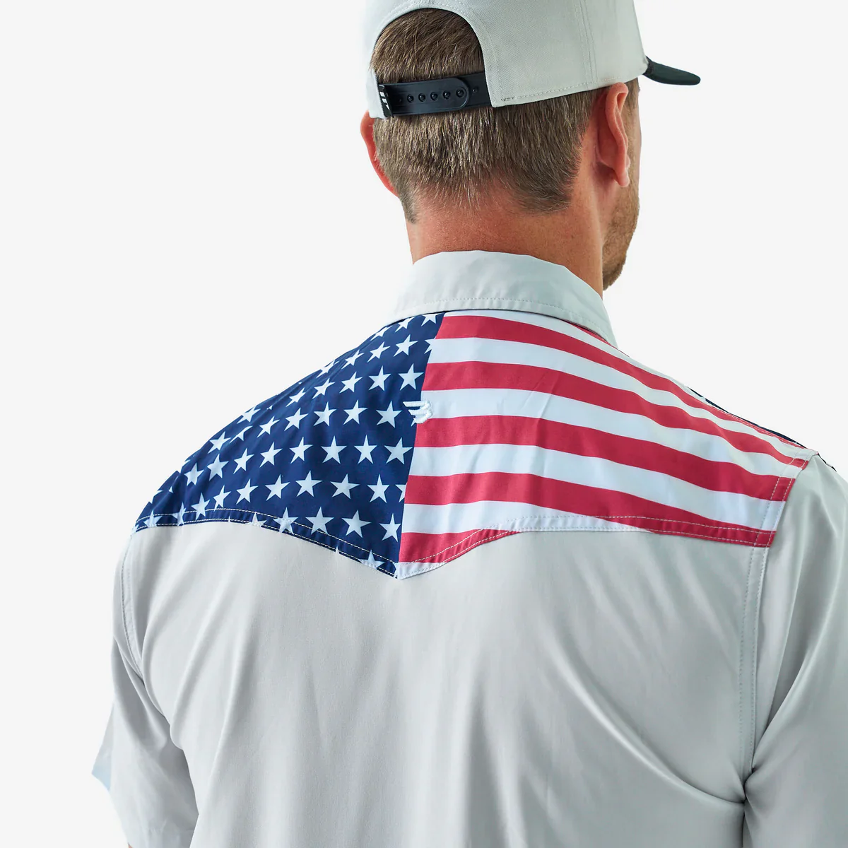 Men's Burlebo All American Performance Western Shirt PWS-ALLA - Image 7