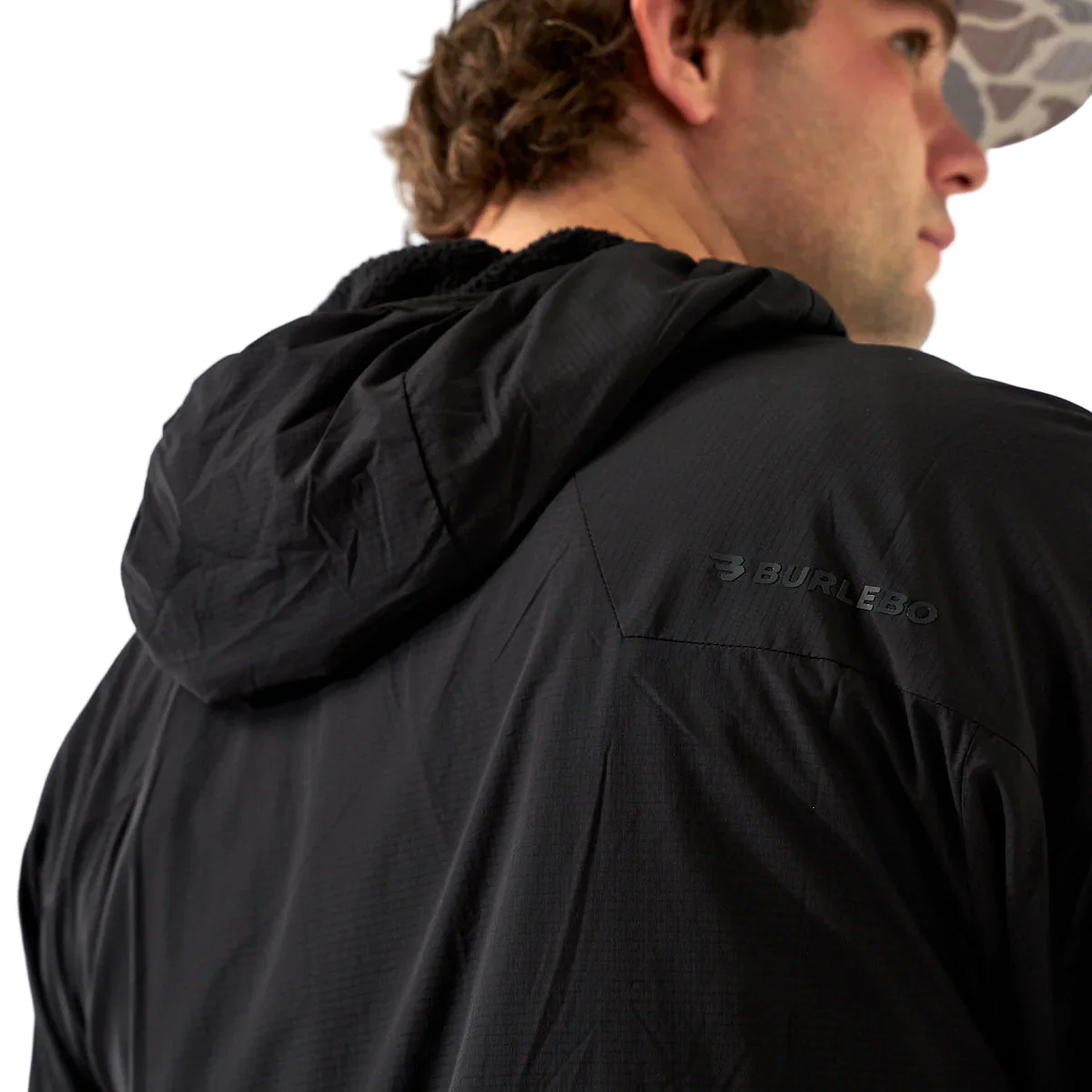 Men's Burlebo Black Powder Ridge Jacket PRJ-BLK - Image 5