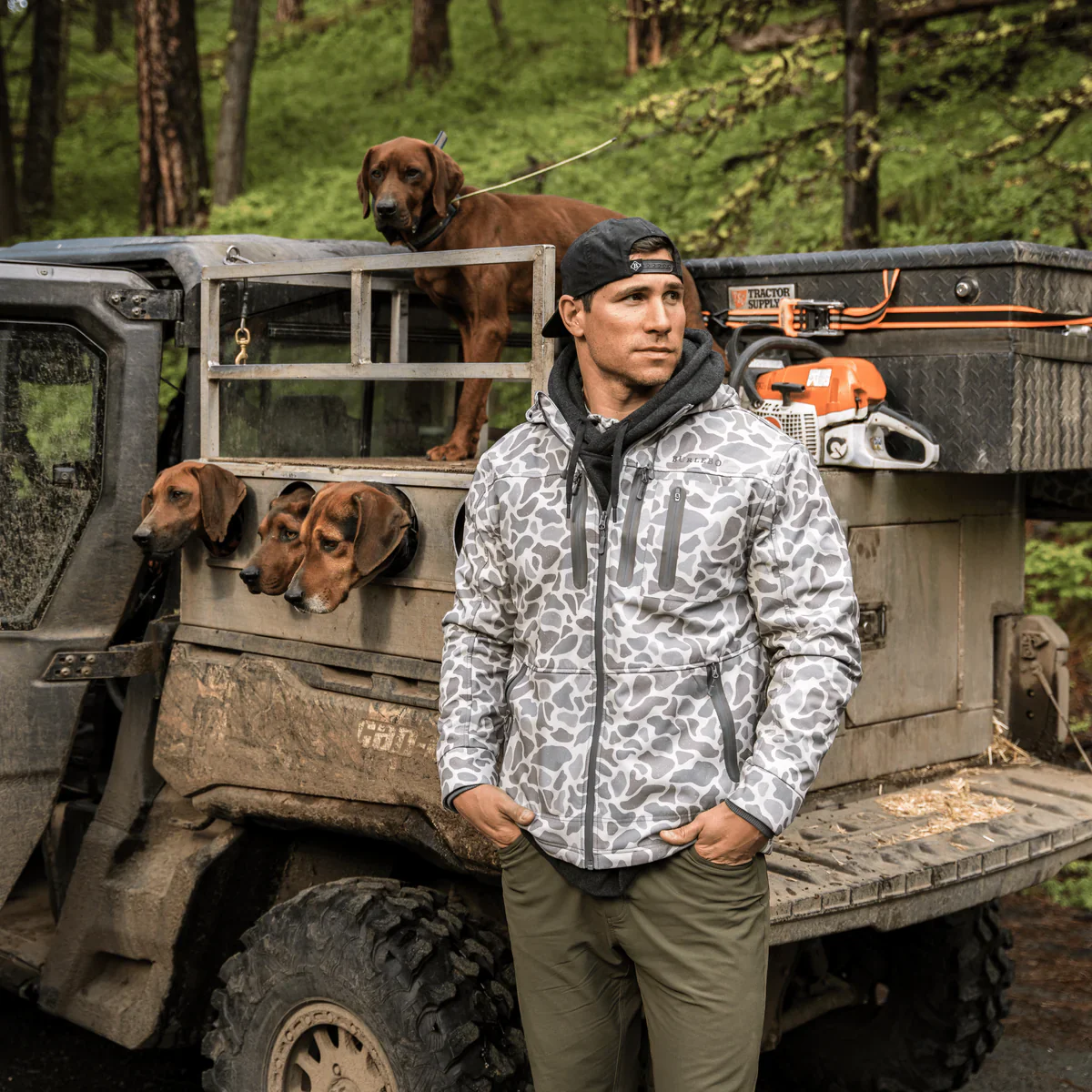 Men's Burlebo Classic Deer Camo Challenger Jacket CJ-CDC - Image 6